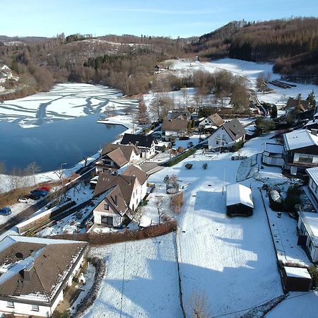 Exklusive Ferienwohnung 'Agger-Blick' Mit Grosser Seeblick-Terrasse & Sauna Gummersbach Eksteriør billede